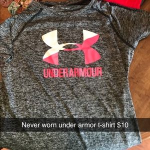 Under armor shirt youth